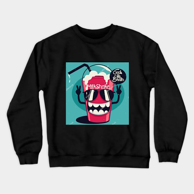 Milkshake Crewneck Sweatshirt by Dr_M